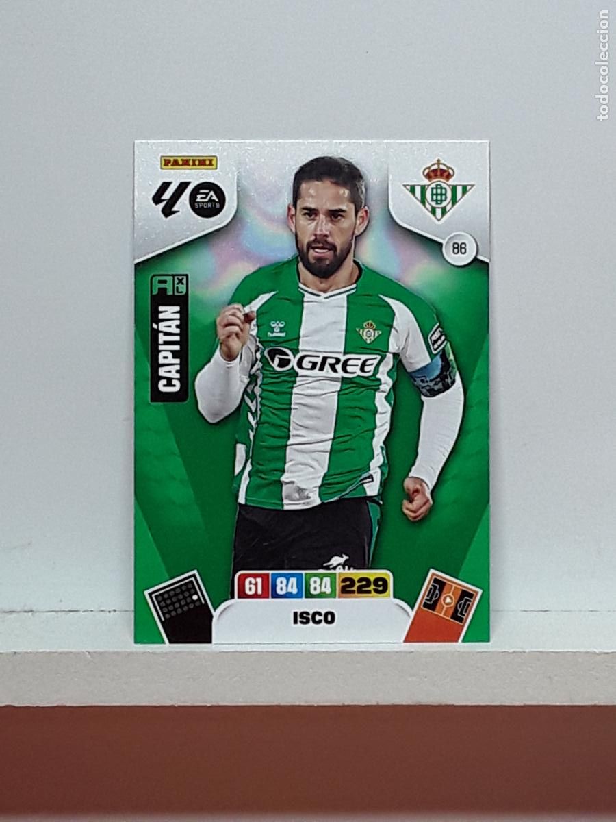 Coleccionismo cromos antiguos: ADRENALYN 2025 2026 25 26 ALBUM PANINI LIGA N 86 BETIS ISCO