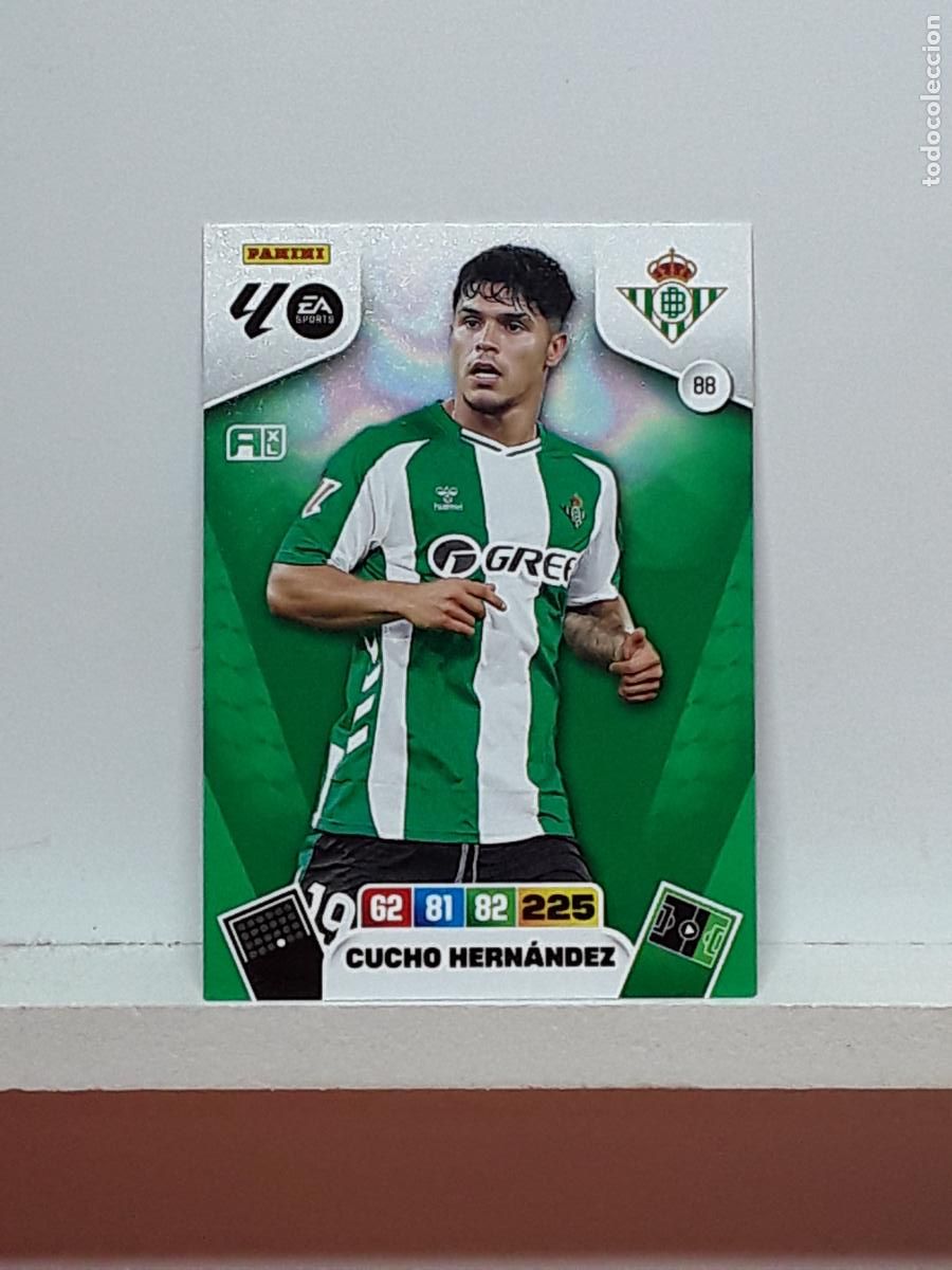Coleccionismo cromos antiguos: ADRENALYN 2025 2026 25 26 ALBUM PANINI LIGA N 88 BETIS CUCHO HERNANDEZ