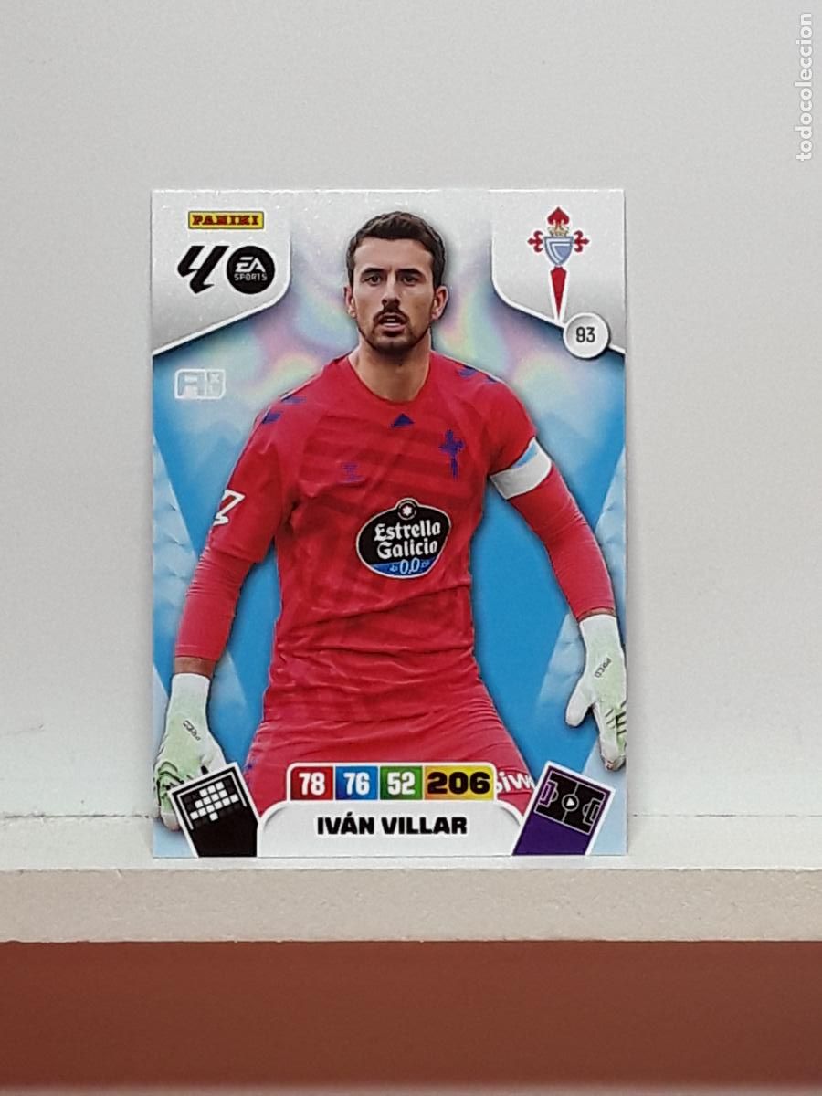 Coleccionismo cromos antiguos: ADRENALYN 2025 2026 25 26 ALBUM PANINI LIGA N 93 CELTA IVAN VILLAR