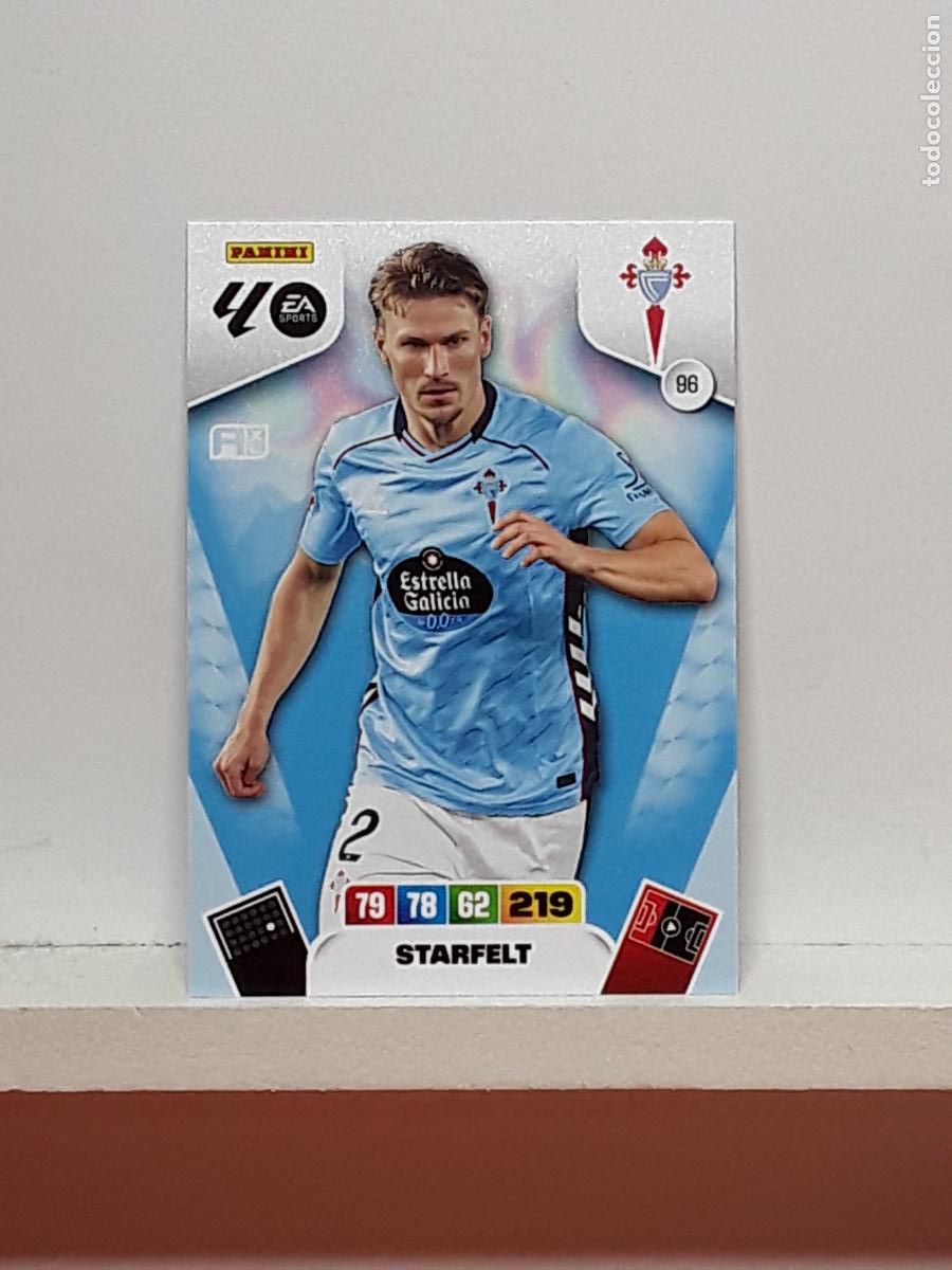 Coleccionismo cromos antiguos: ADRENALYN 2025 2026 25 26 ALBUM PANINI LIGA N 96 CELTA STARFELT