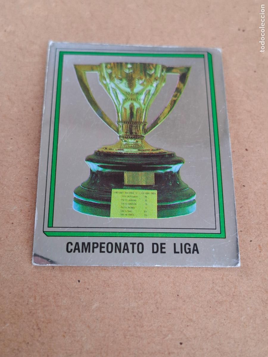 Coleccionismo cromos antiguos: F&Uacute;TBOL 88 - PANINI - 408 CAMPEONATO DE LIGA ( NUNCA PEGADO ) CA
