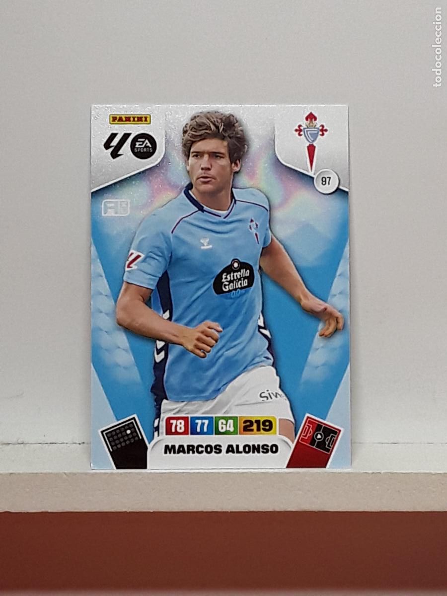 Coleccionismo cromos antiguos: ADRENALYN 2025 2026 25 26 ALBUM PANINI LIGA N 97 CELTA MARCOS ALONSO