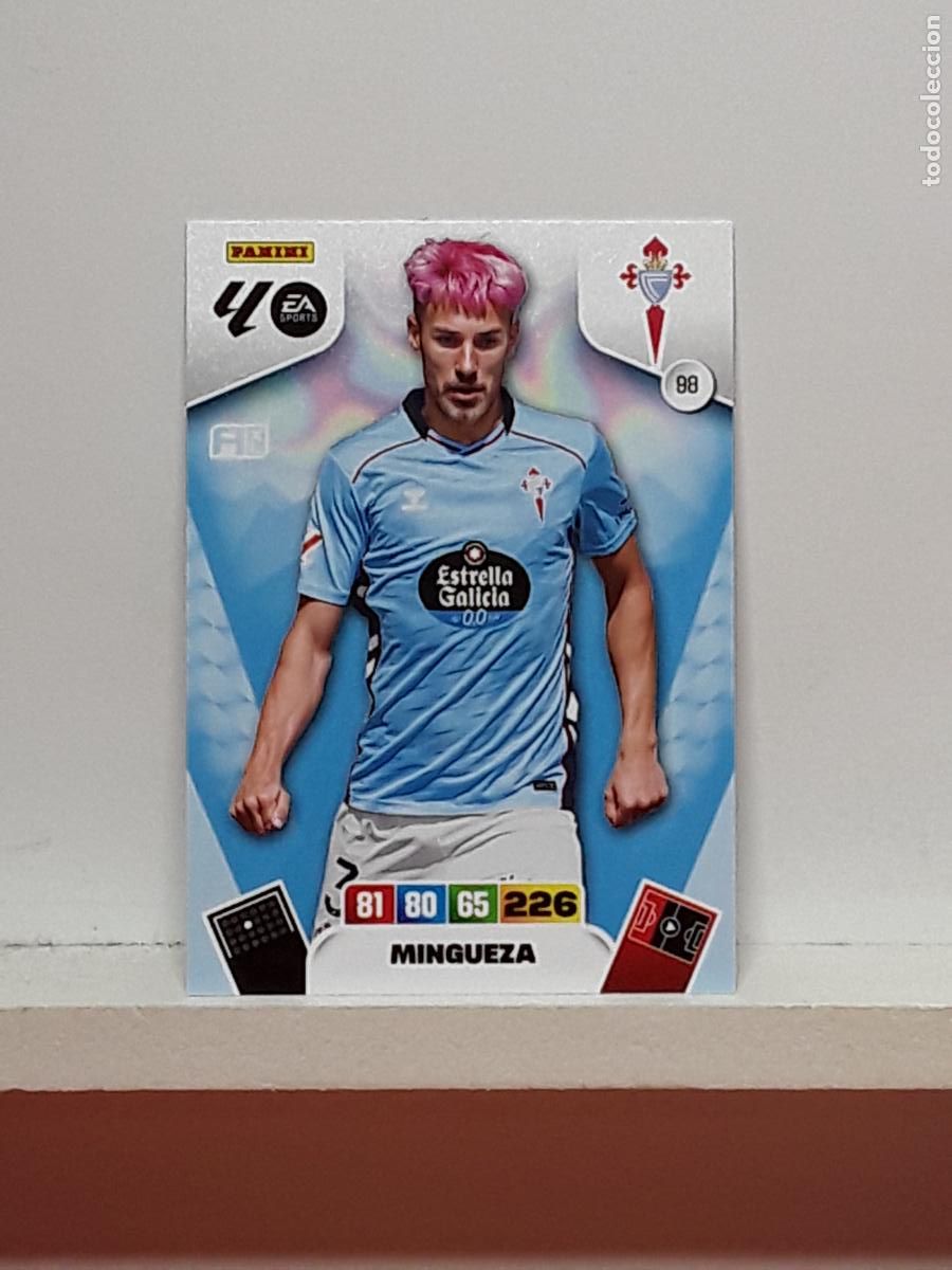 Coleccionismo cromos antiguos: ADRENALYN 2025 2026 25 26 ALBUM PANINI LIGA N 98 CELTA MINGUEZA