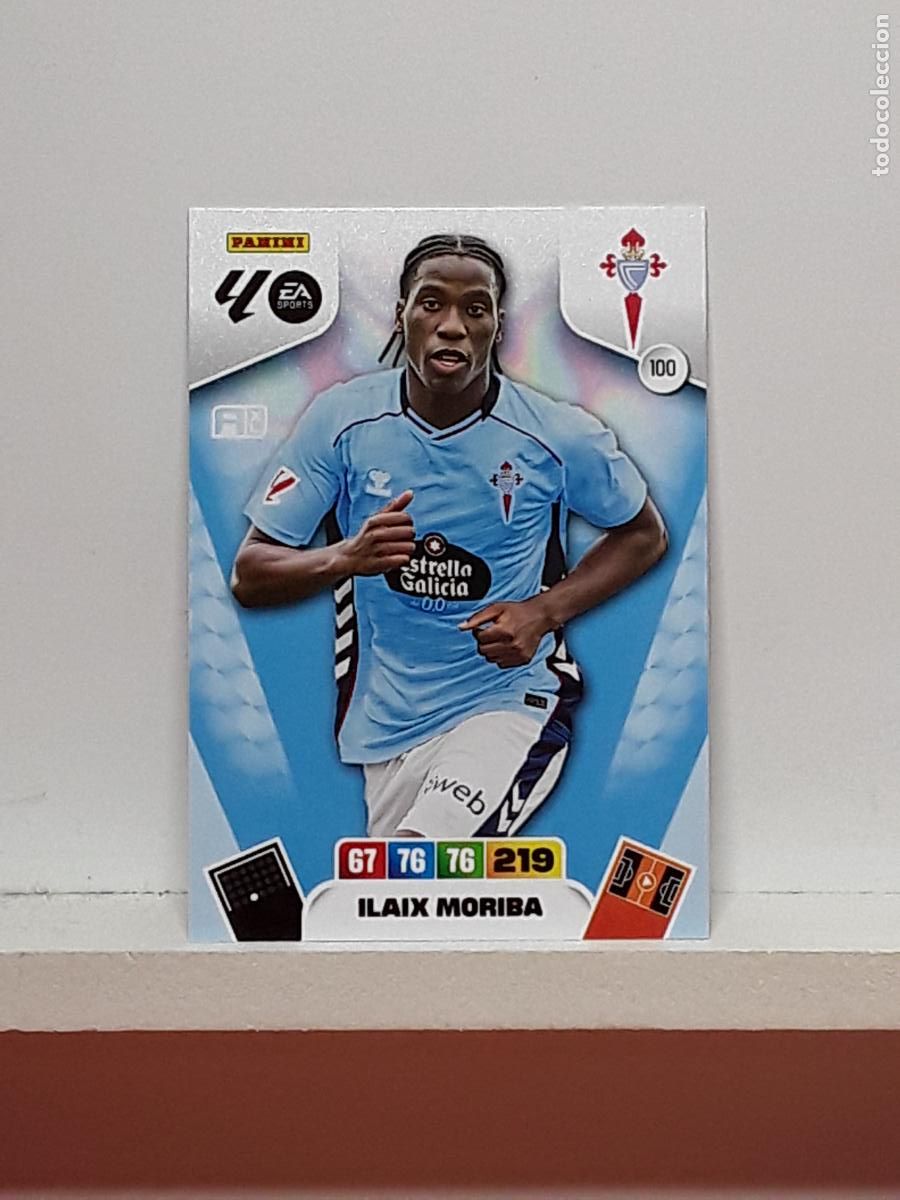 Coleccionismo cromos antiguos: ADRENALYN 2025 2026 25 26 ALBUM PANINI LIGA N 100 CELTA ILAIX MORIBA