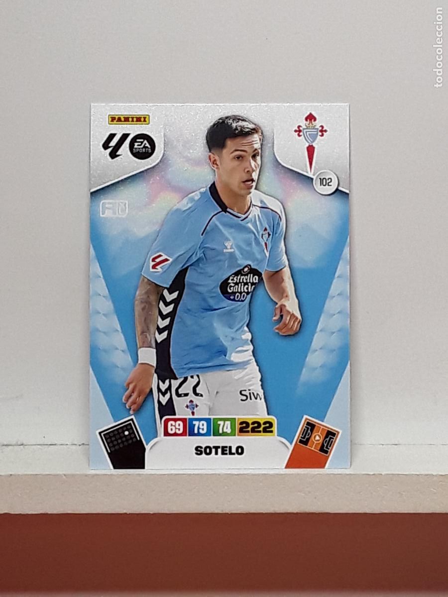 Coleccionismo cromos antiguos: ADRENALYN 2025 2026 25 26 ALBUM PANINI LIGA N 102 CELTA SOTELO