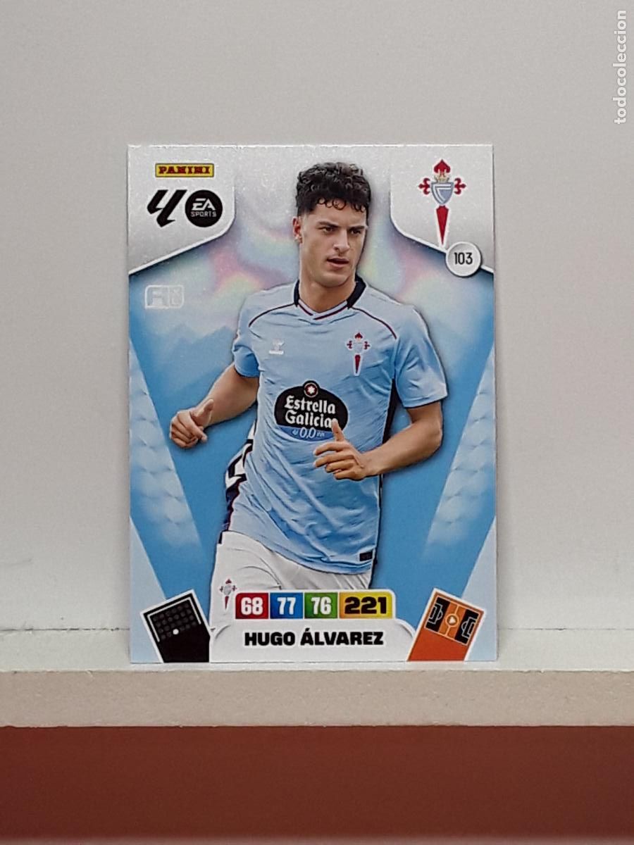 Coleccionismo cromos antiguos: ADRENALYN 2025 2026 25 26 ALBUM PANINI LIGA N 103 CELTA HUGO ALVAREZ