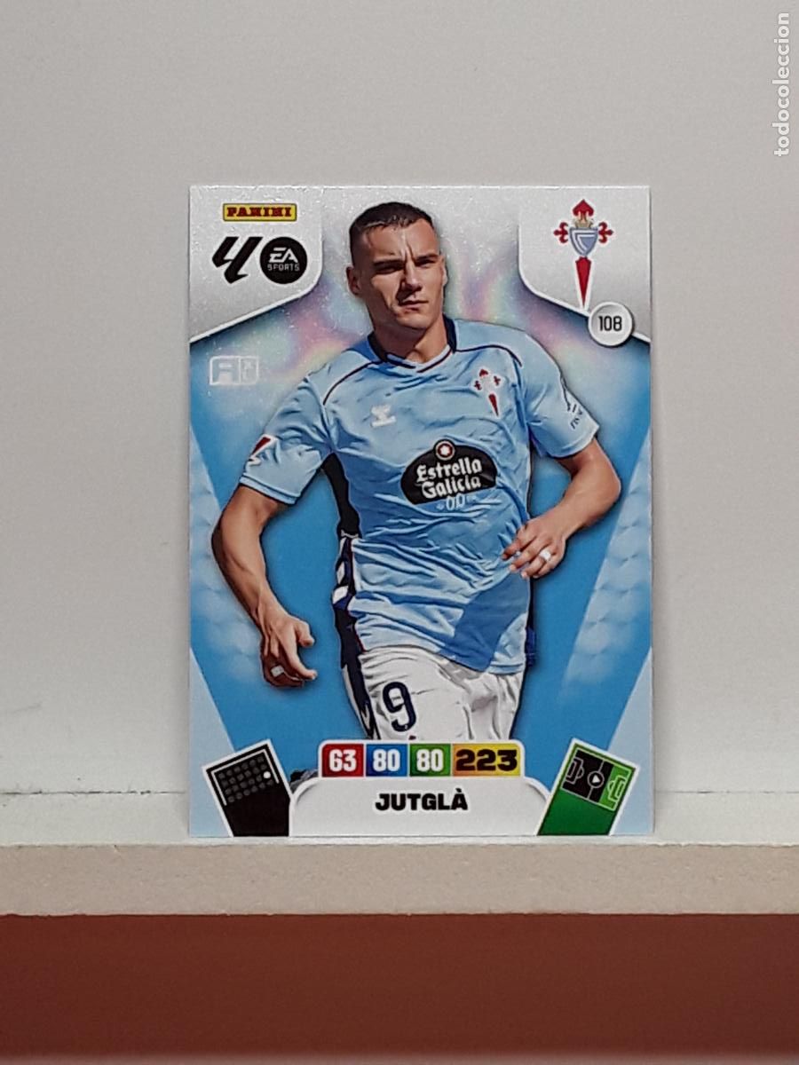 Coleccionismo cromos antiguos: ADRENALYN 2025 2026 25 26 ALBUM PANINI LIGA N 108 CELTA JUTGLA