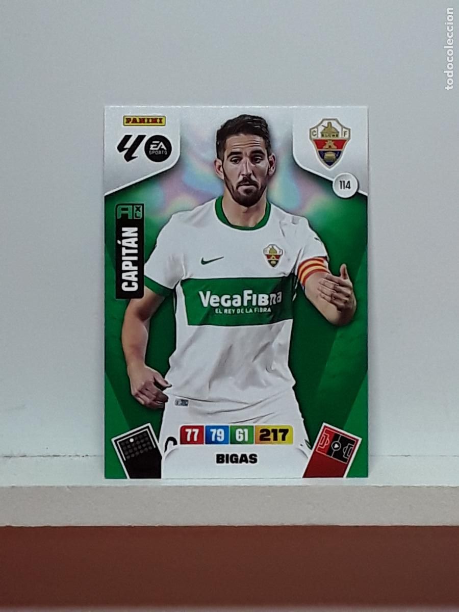 Coleccionismo cromos antiguos: ADRENALYN 2025 2026 25 26 ALBUM PANINI LIGA N 114 ELCHE BIGAS