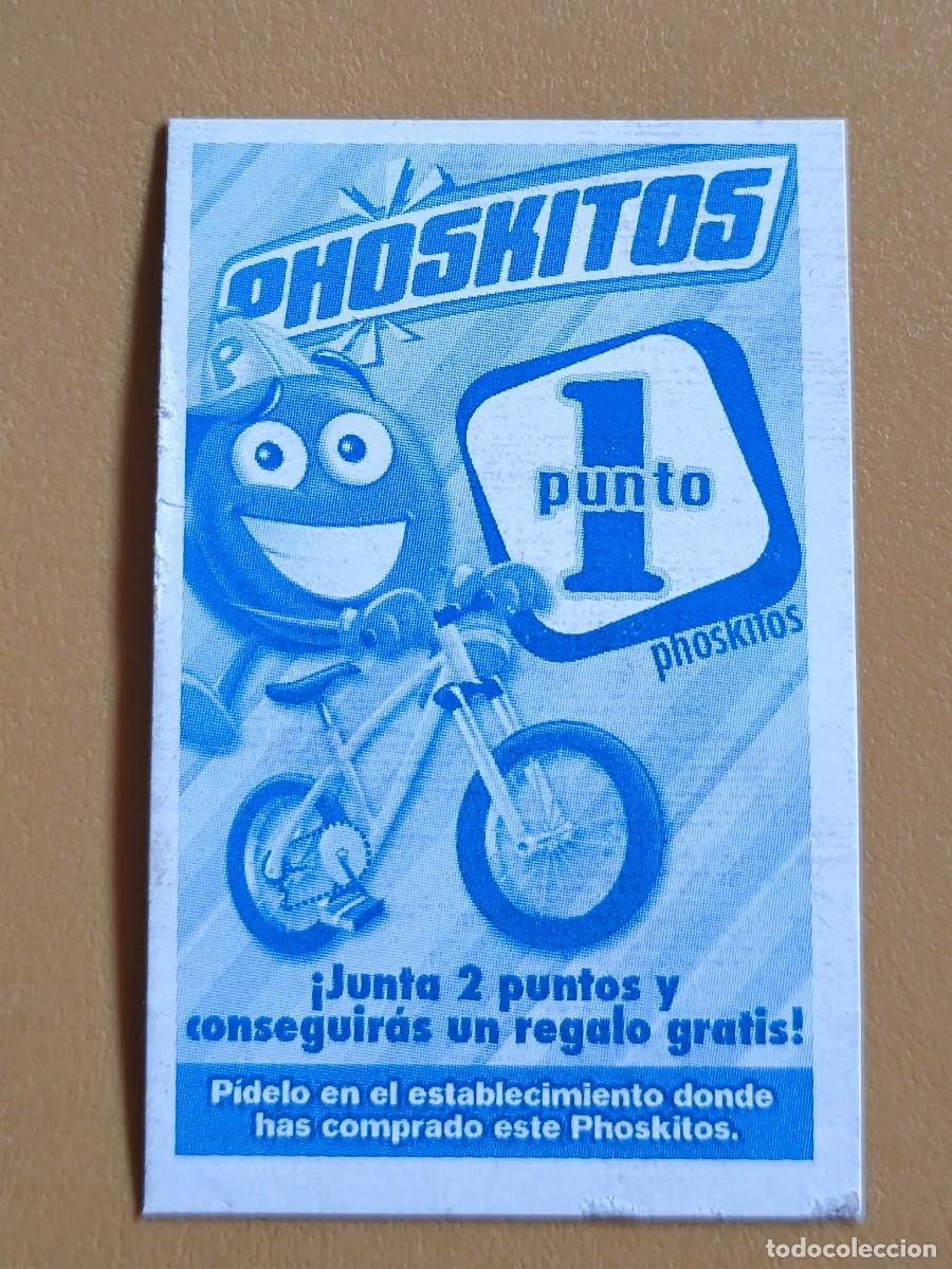 Coleccionismo cromos antiguos: phoskitos, 1 punto de carton