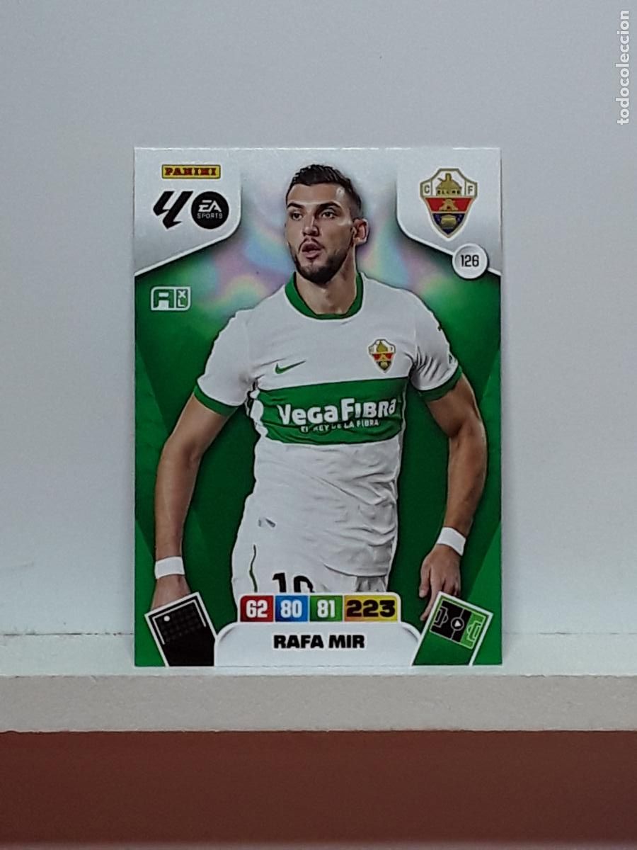 Coleccionismo cromos antiguos: ADRENALYN 2025 2026 25 26 ALBUM PANINI LIGA N 126 ELCHE RAFA MIR