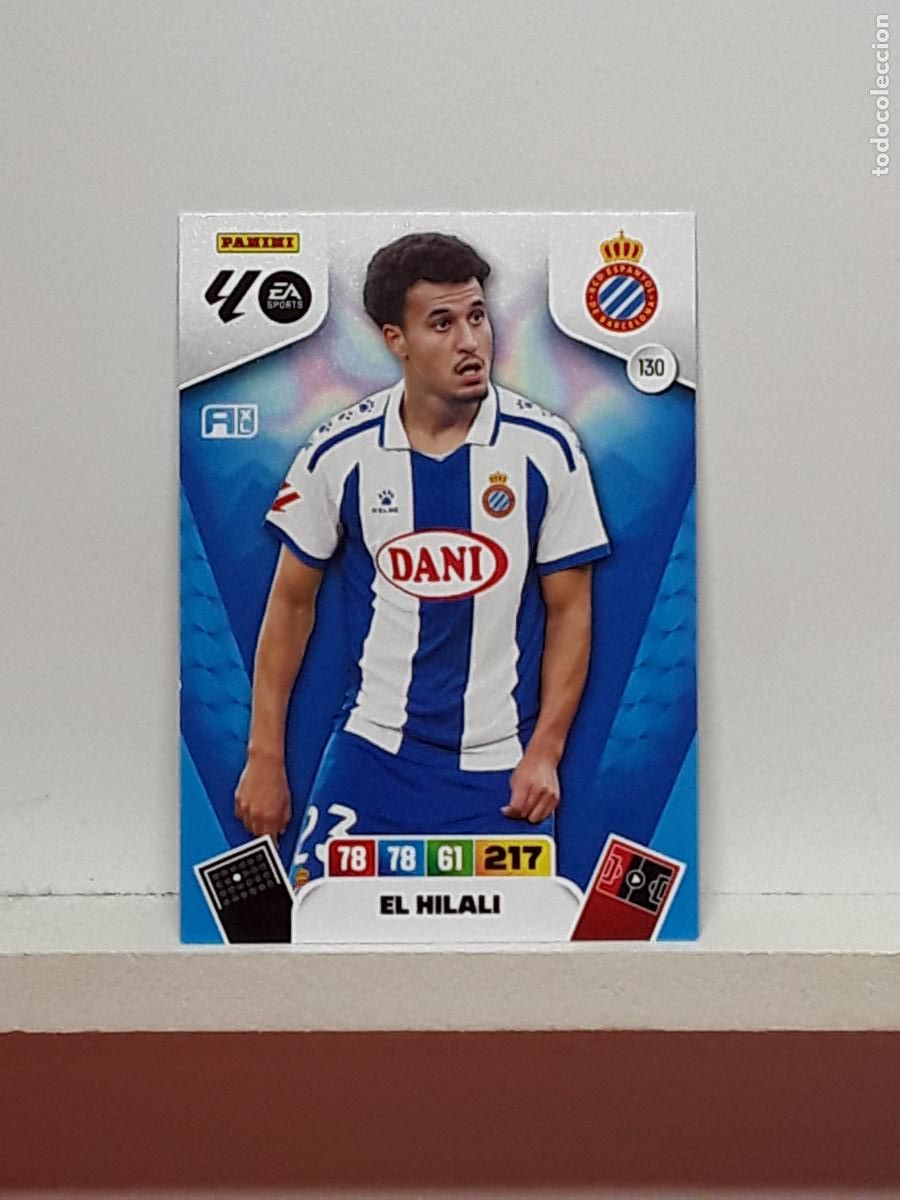 Coleccionismo cromos antiguos: ADRENALYN 2025 2026 25 26 ALBUM PANINI LIGA N 130 ESPANYOL EL HILALI
