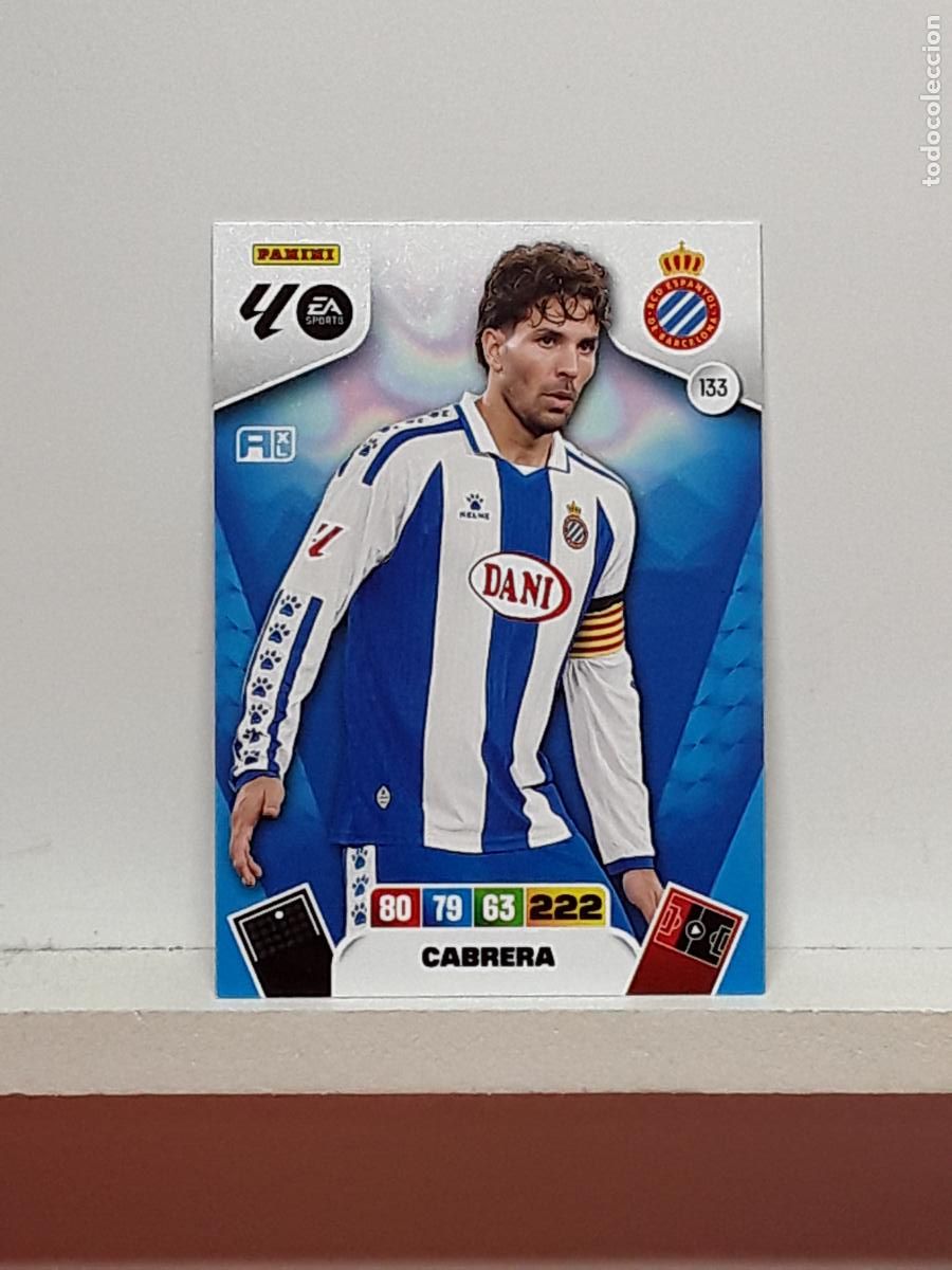 Coleccionismo cromos antiguos: ADRENALYN 2025 2026 25 26 ALBUM PANINI LIGA N 133 ESPANYOL CABRERA