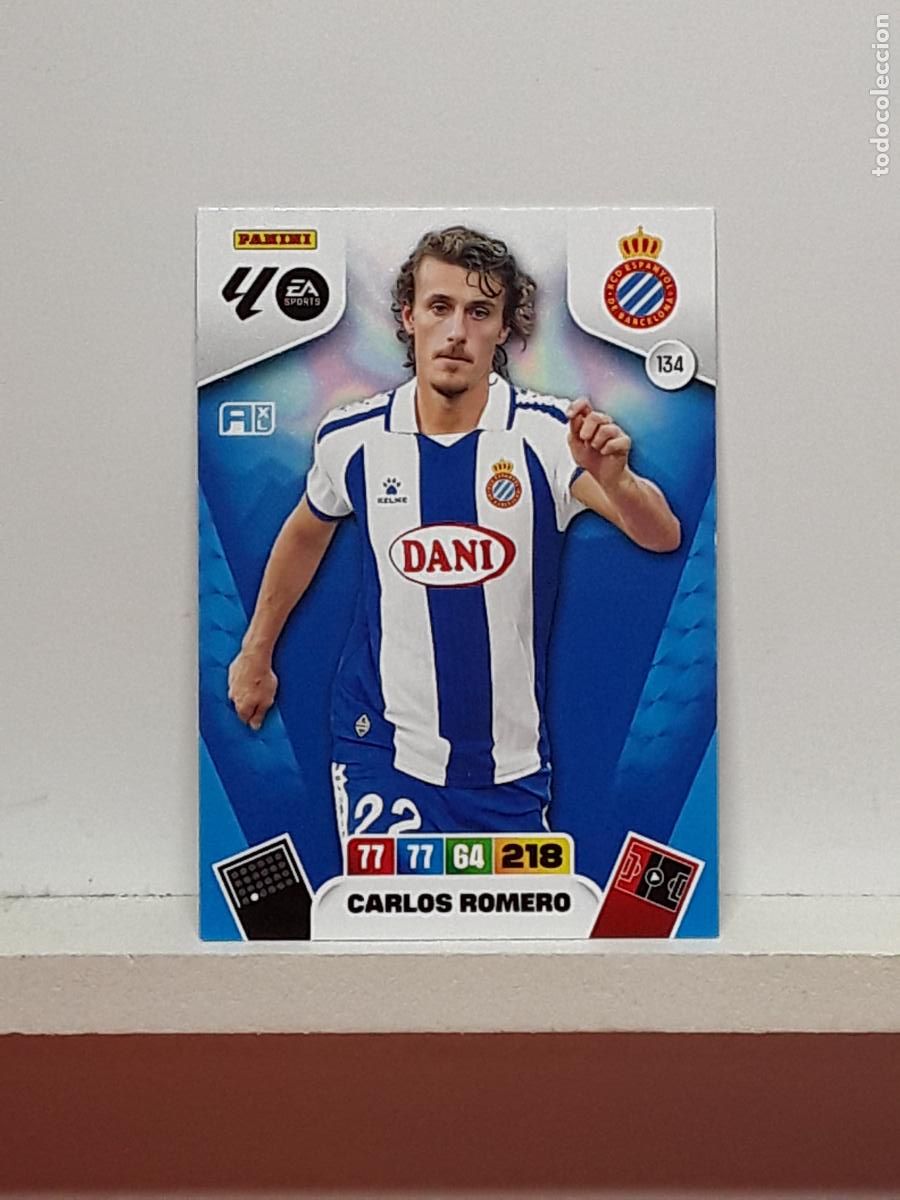 Coleccionismo cromos antiguos: ADRENALYN 2025 2026 25 26 ALBUM PANINI LIGA N 134 ESPANYOL CARLOS ROMERO