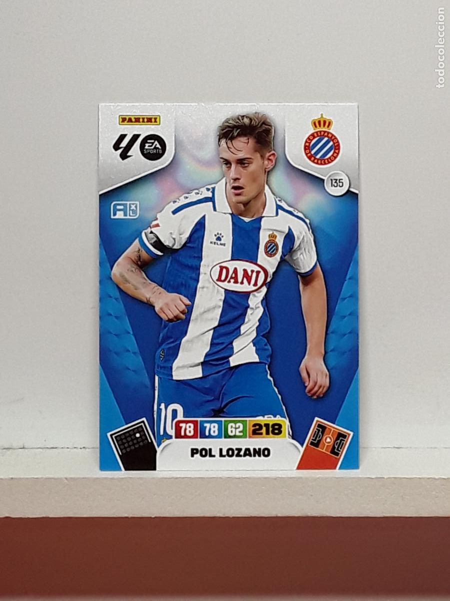 Coleccionismo cromos antiguos: ADRENALYN 2025 2026 25 26 ALBUM PANINI LIGA N 135 ESPANYOL POL LOZANO