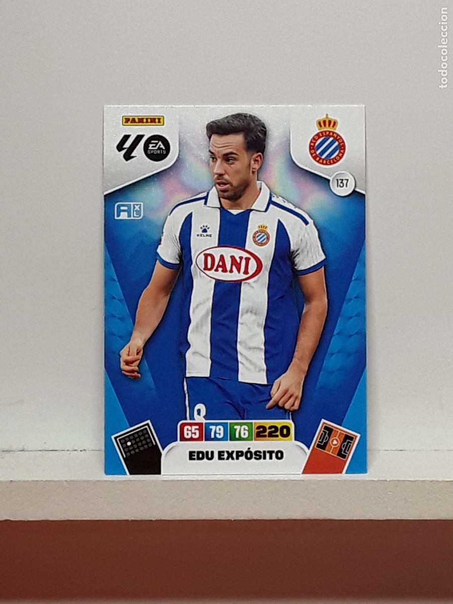 Coleccionismo cromos antiguos: ADRENALYN 2025 2026 25 26 ALBUM PANINI LIGA N 137 ESPANYOL EDU EXPOSITO