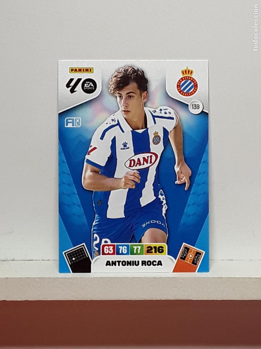 Coleccionismo cromos antiguos: ADRENALYN 2025 2026 25 26 ALBUM PANINI LIGA N 139 ESPANYOL ANTONIU ROCA