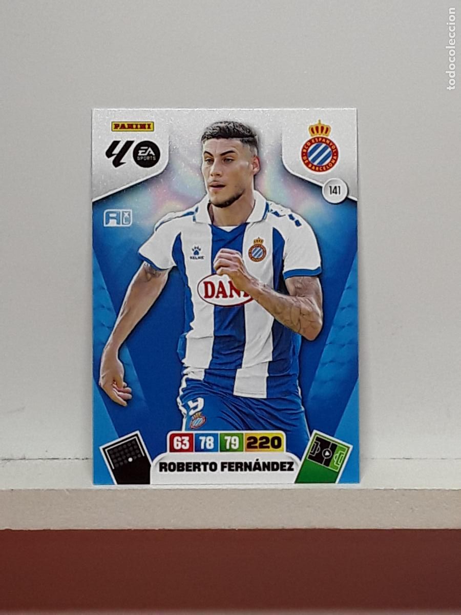 Coleccionismo cromos antiguos: ADRENALYN 2025 2026 25 26 ALBUM PANINI LIGA N 141 ESPANYOL ROBERTO FERNANDEZ