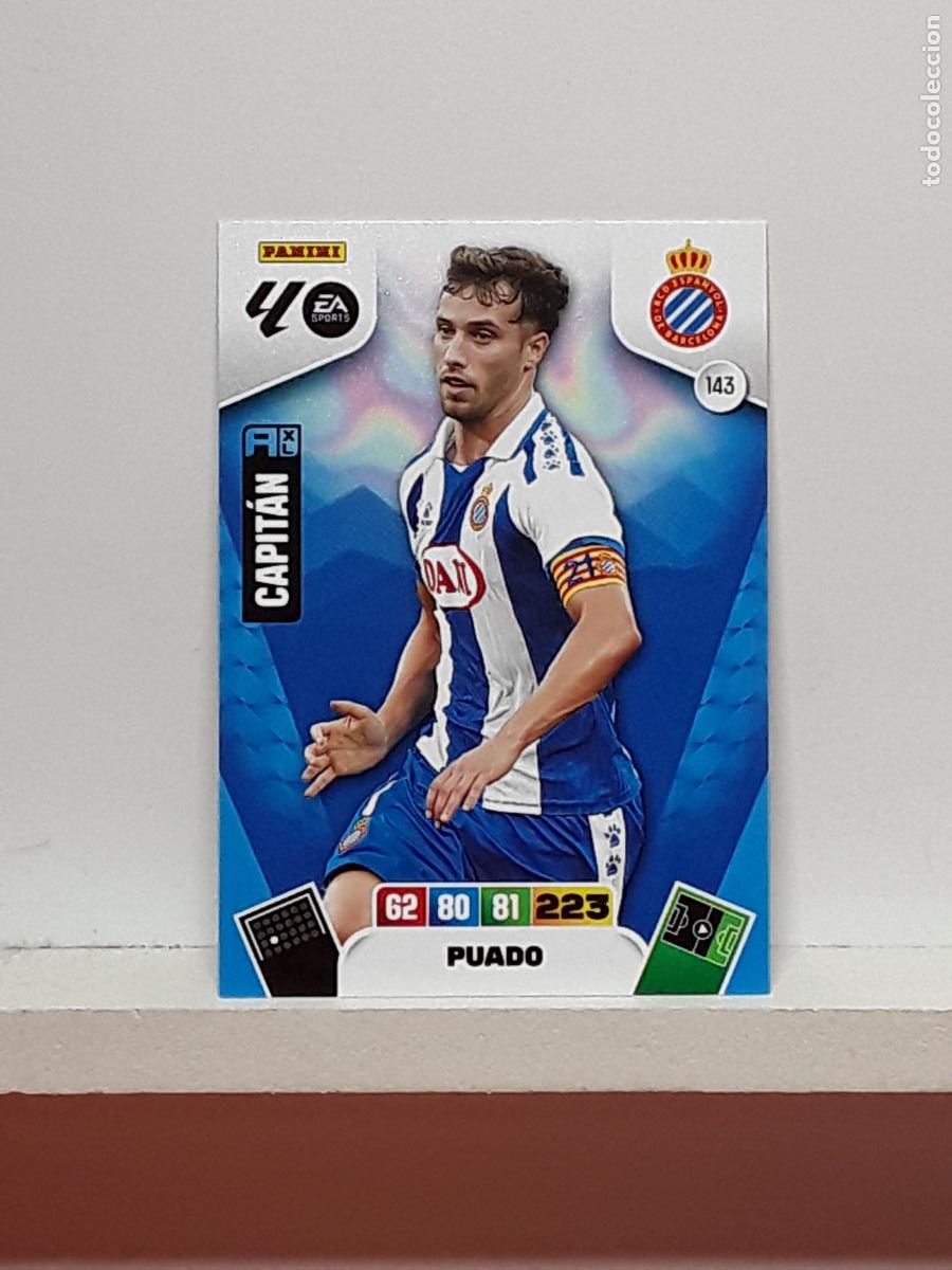 Coleccionismo cromos antiguos: ADRENALYN 2025 2026 25 26 ALBUM PANINI LIGA N 143 ESPANYOL PUADO