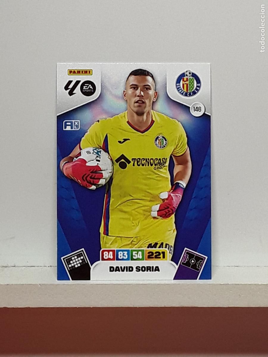 Coleccionismo cromos antiguos: ADRENALYN 2025 2026 25 26 ALBUM PANINI LIGA N 146 GETAFE DAVID SORIA