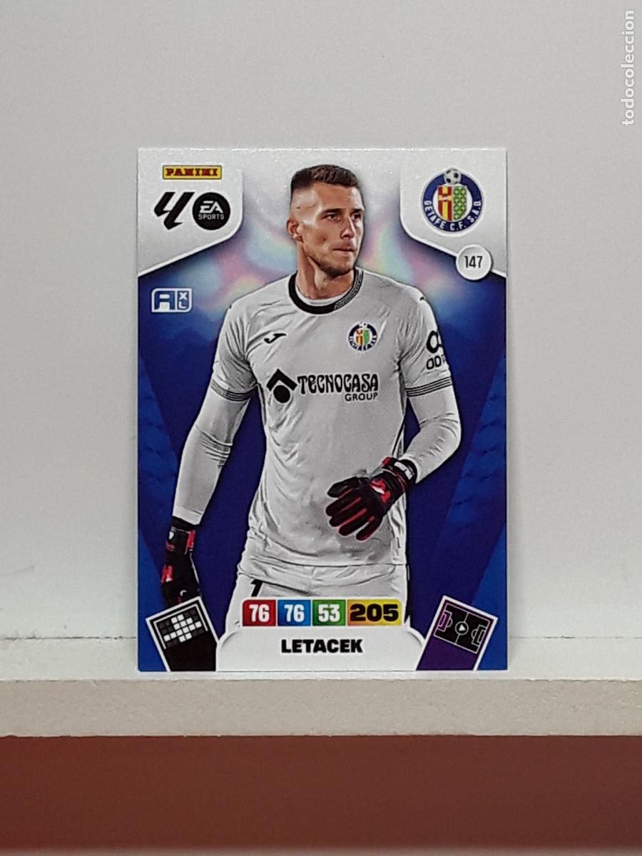 Coleccionismo cromos antiguos: ADRENALYN 2025 2026 25 26 ALBUM PANINI LIGA N 147 GETAFE LETACEK