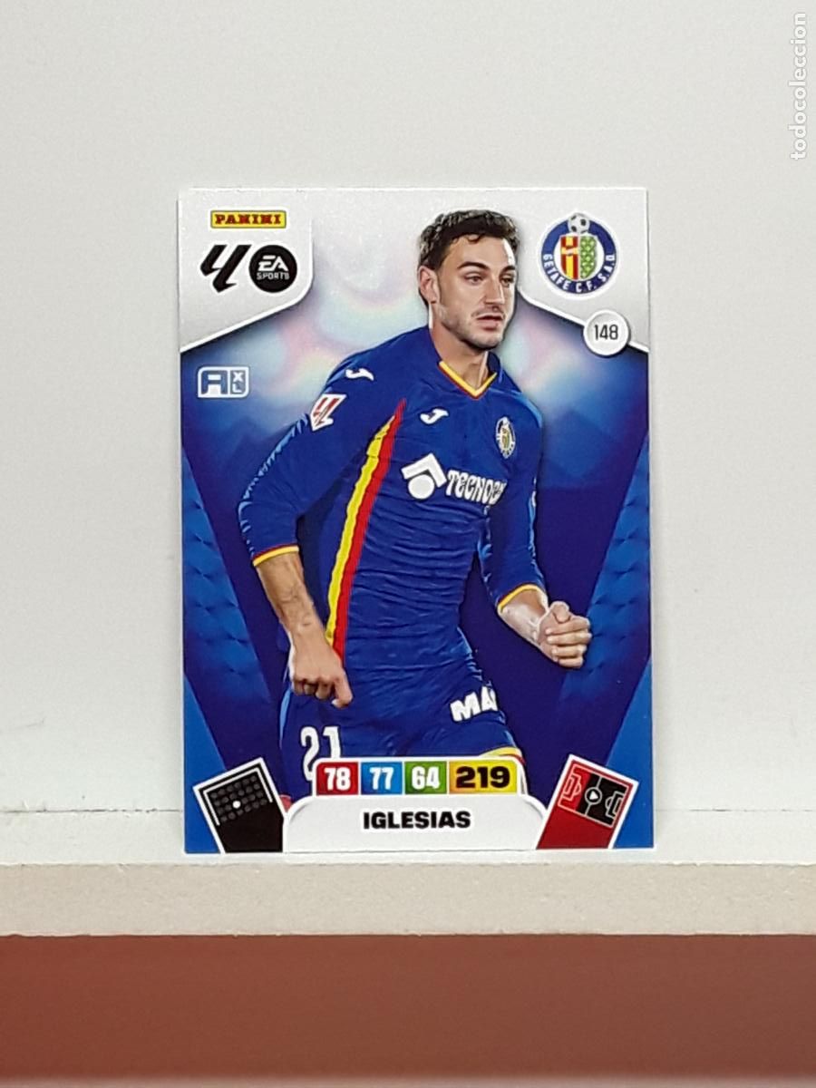 Coleccionismo cromos antiguos: ADRENALYN 2025 2026 25 26 ALBUM PANINI LIGA N 148 GETAFE IGLESIAS