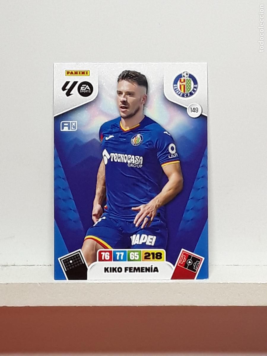 Coleccionismo cromos antiguos: ADRENALYN 2025 2026 25 26 ALBUM PANINI LIGA N 149 GETAFE KIKO FEMENIA