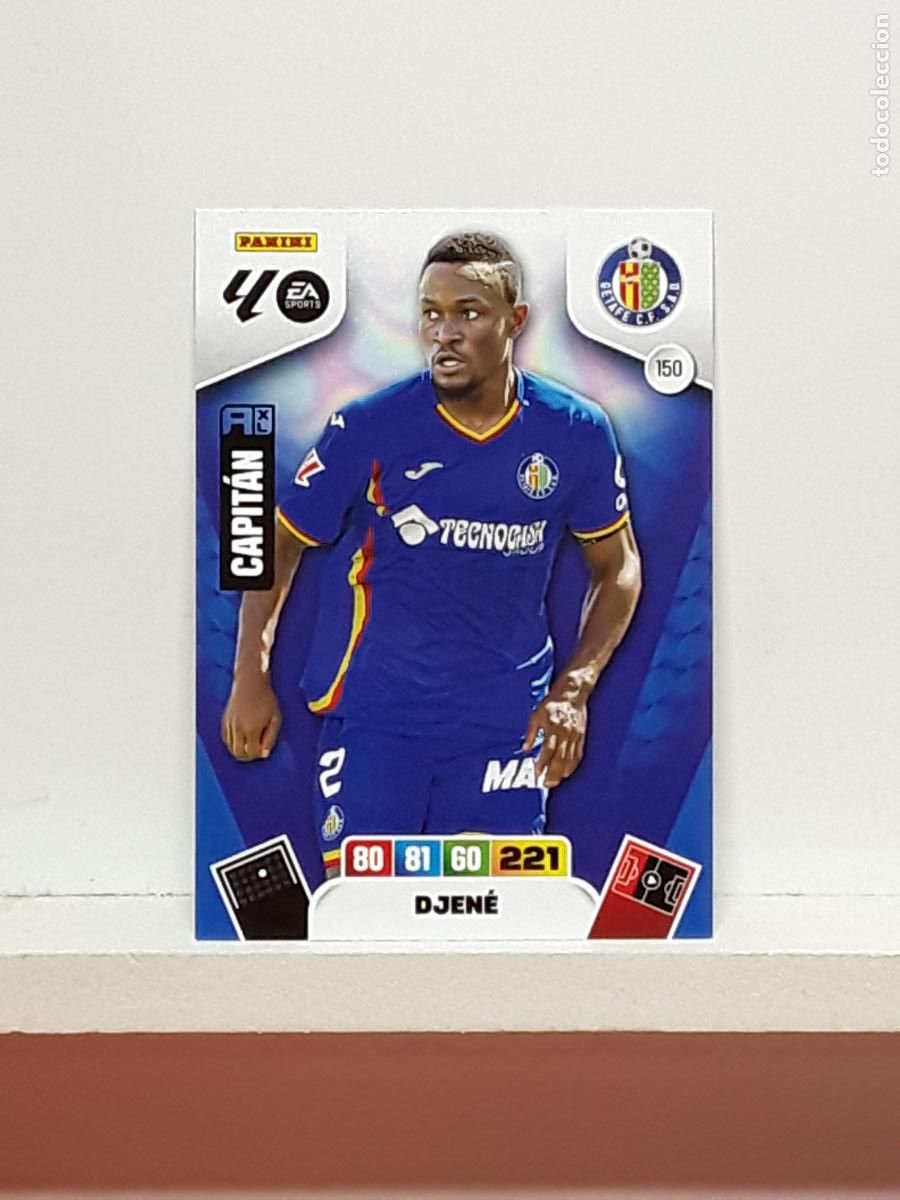 Coleccionismo cromos antiguos: ADRENALYN 2025 2026 25 26 ALBUM PANINI LIGA N 150 GETAFE DJENE