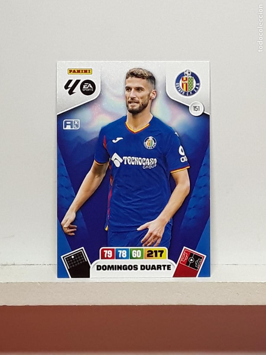 Coleccionismo cromos antiguos: ADRENALYN 2025 2026 25 26 ALBUM PANINI LIGA N 151 GETAFE DOMINGOS DUARTE