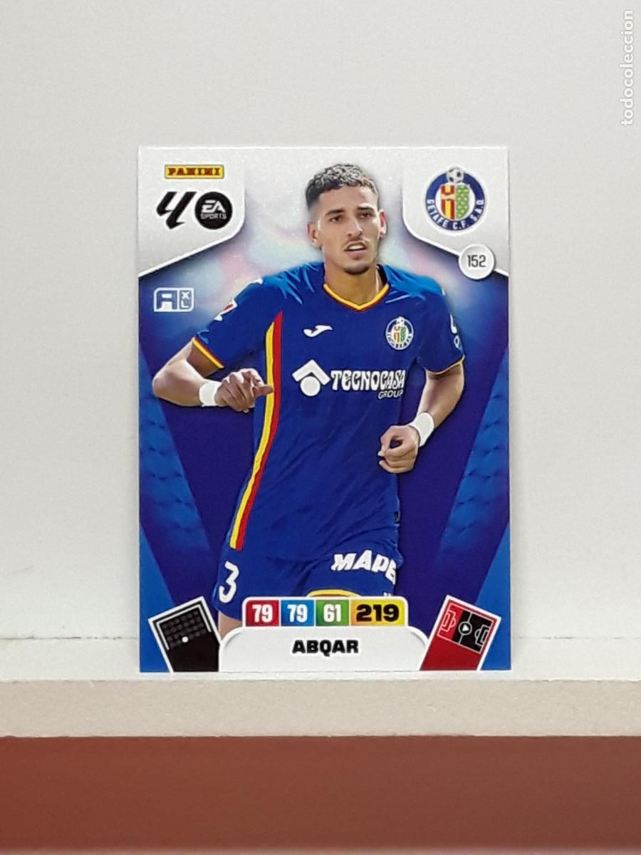 Coleccionismo cromos antiguos: ADRENALYN 2025 2026 25 26 ALBUM PANINI LIGA N 152 GETAFE ABQAR