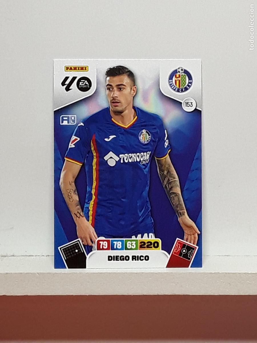 Coleccionismo cromos antiguos: ADRENALYN 2025 2026 25 26 ALBUM PANINI LIGA N 153 GETAFE DIEGO RICO