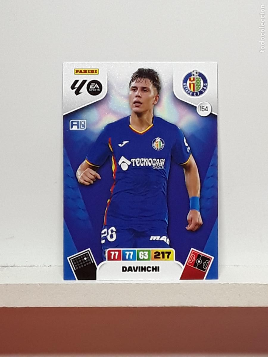 Coleccionismo cromos antiguos: ADRENALYN 2025 2026 25 26 ALBUM PANINI LIGA N 154 GETAFE DAVINCHI