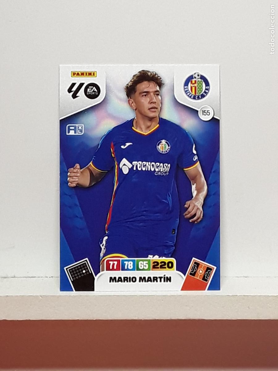 Coleccionismo cromos antiguos: ADRENALYN 2025 2026 25 26 ALBUM PANINI LIGA N 155 GETAFE MARIO MARTIN