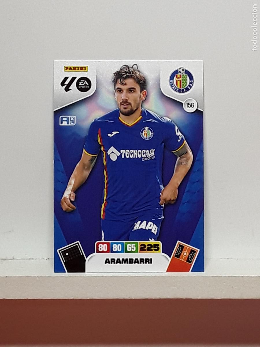 Coleccionismo cromos antiguos: ADRENALYN 2025 2026 25 26 ALBUM PANINI LIGA N 156 GETAFE ARAMBARRI