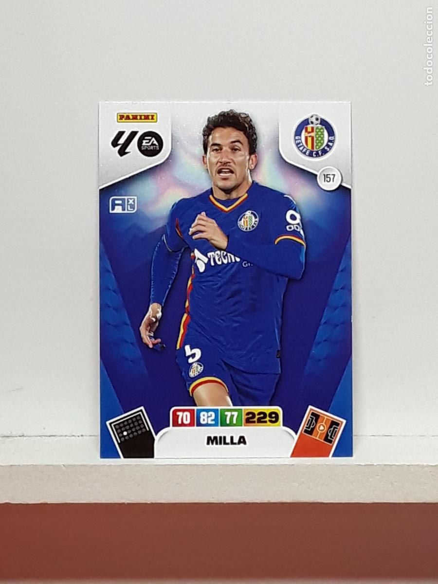 Coleccionismo cromos antiguos: ADRENALYN 2025 2026 25 26 ALBUM PANINI LIGA N 157 GETAFE MILLA