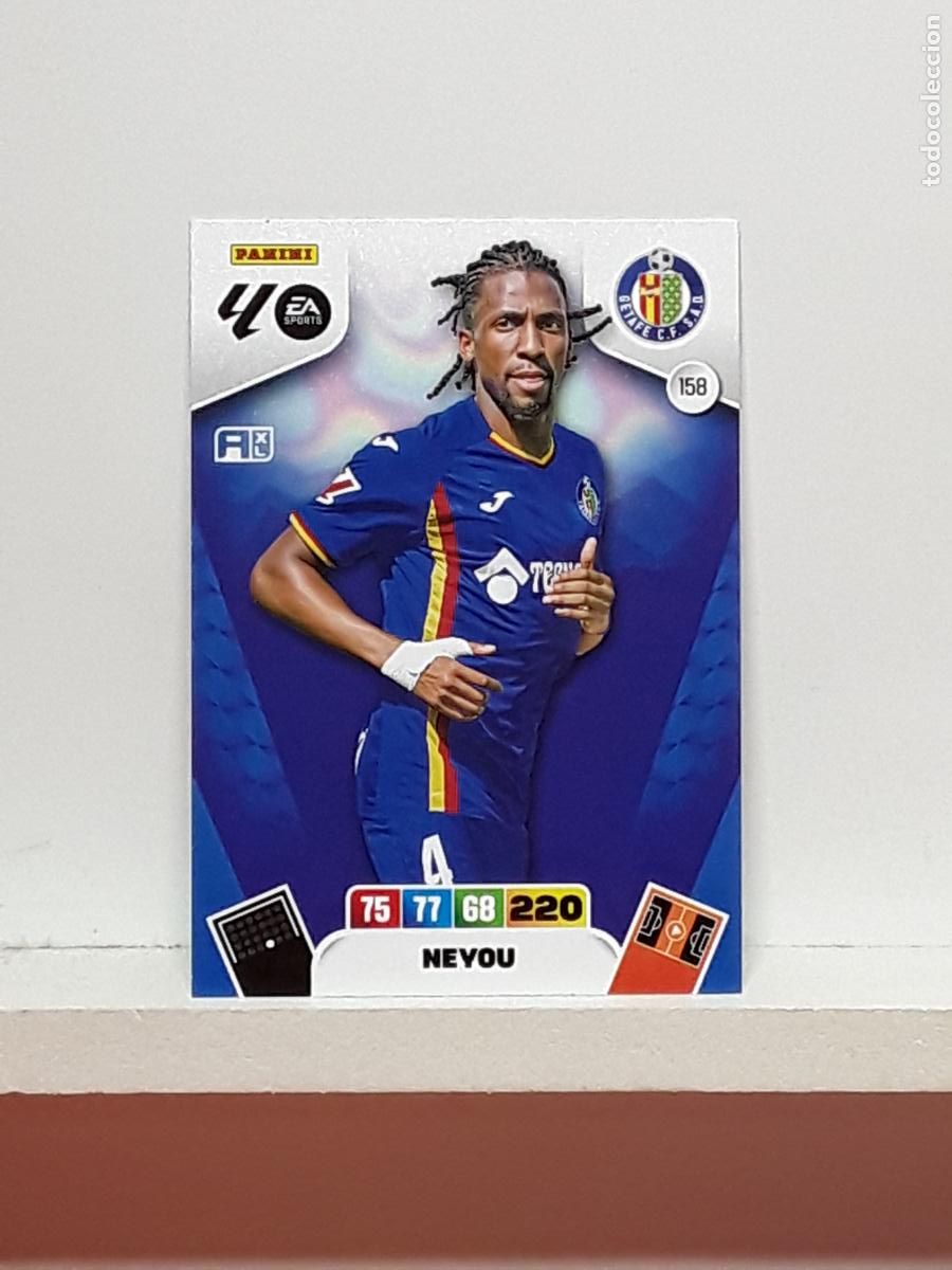 Coleccionismo cromos antiguos: ADRENALYN 2025 2026 25 26 ALBUM PANINI LIGA N 158 GETAFE NEYOU