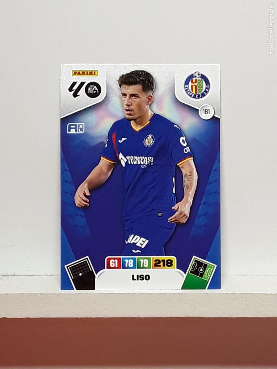 Coleccionismo cromos antiguos: ADRENALYN 2025 2026 25 26 ALBUM PANINI LIGA N 161 GETAFE LISO