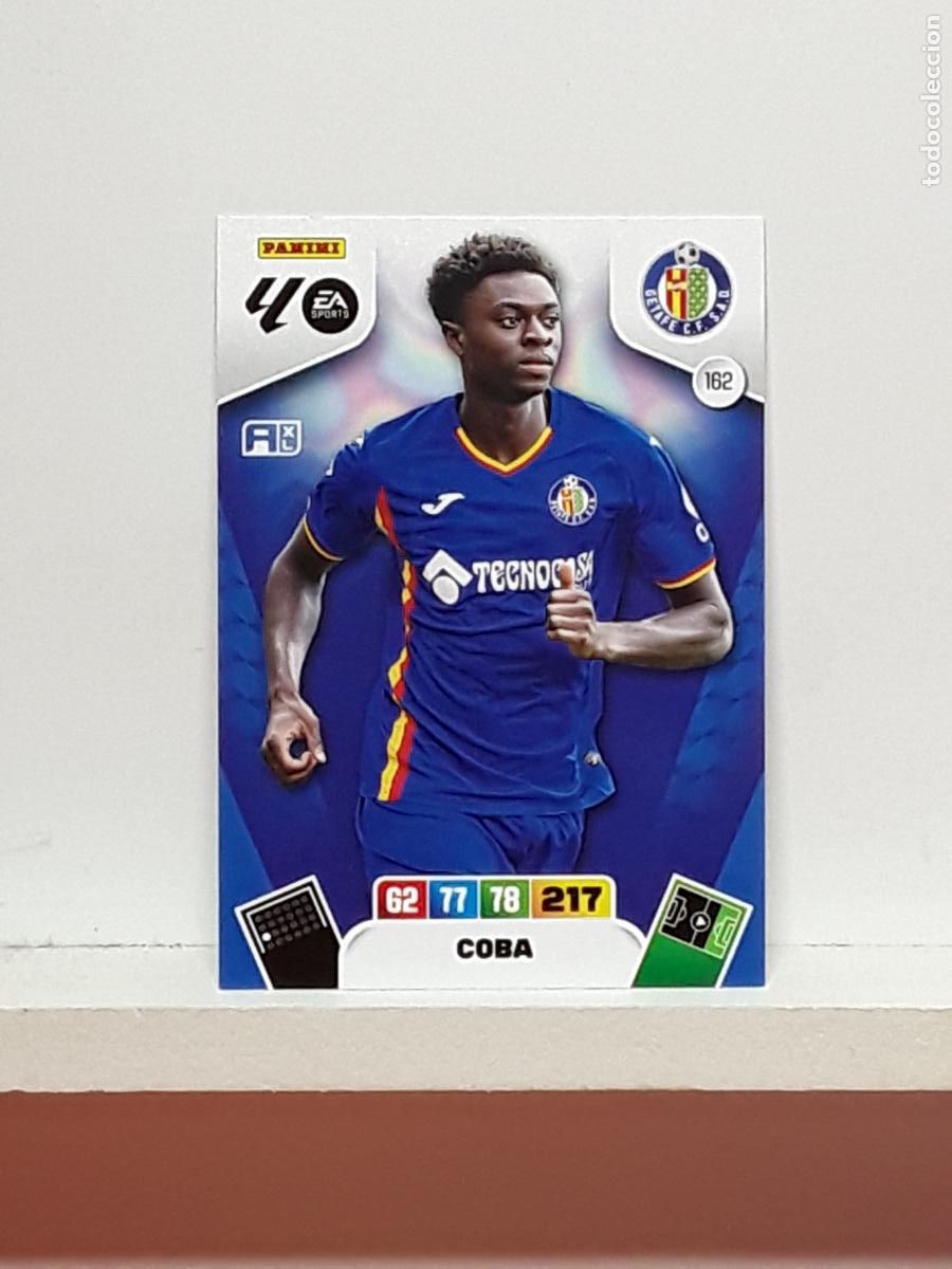 Coleccionismo cromos antiguos: ADRENALYN 2025 2026 25 26 ALBUM PANINI LIGA N 162 GETAFE COBA
