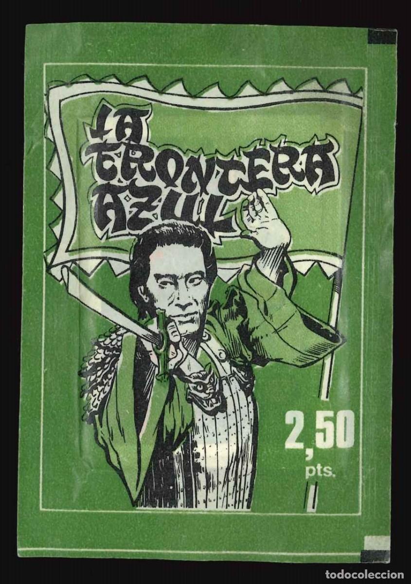 Coleccionismo cromos antiguos: LA FRONTERA AZUL - FHER (1978) / SOBRE SIN ABRIR