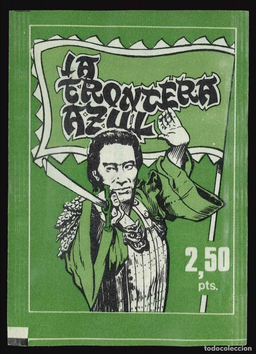 Coleccionismo cromos antiguos: LA FRONTERA AZUL - FHER (1978) / SOBRE SIN ABRIR