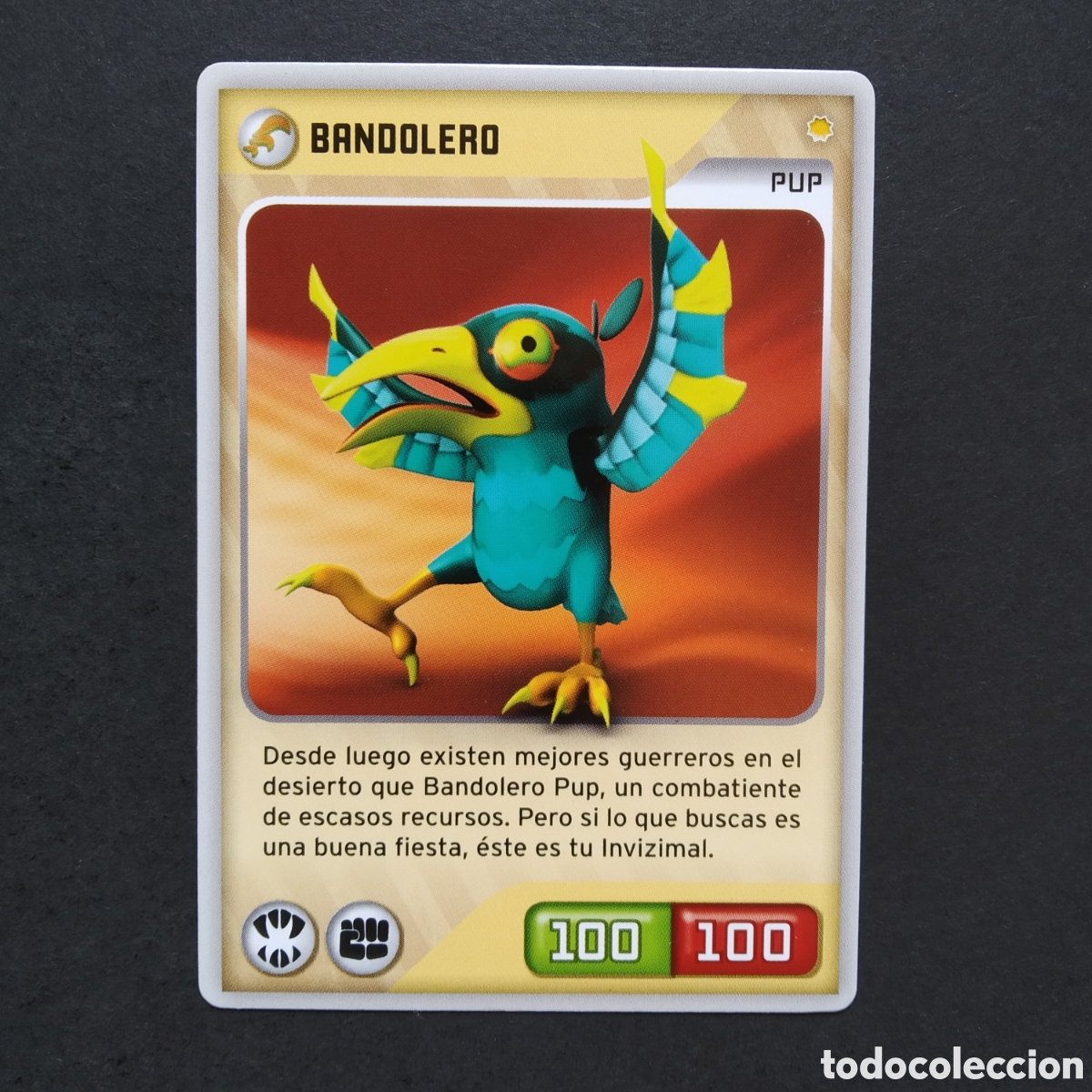 Coleccionismo cromos antiguos: CROMO - N&ordm; 094 - BANDOLERO - INVIZIMALS, DESAFIOS OCULTOS - PANINI - A&Ntilde;O 2013