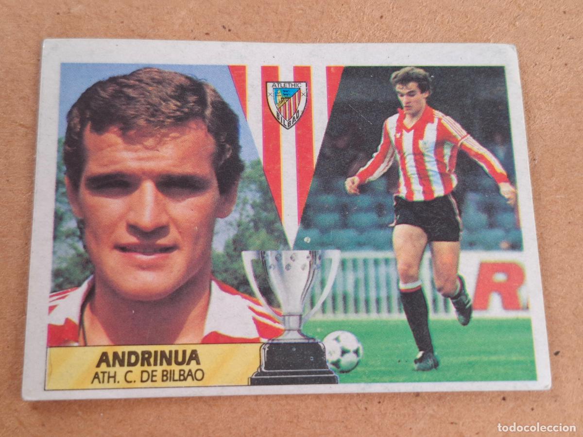 Coleccionismo cromos antiguos: ESTE 87 88 1987 1988 - ANDRINUA - ATH. BILBAO ( NUNCA PEGADO ) CA