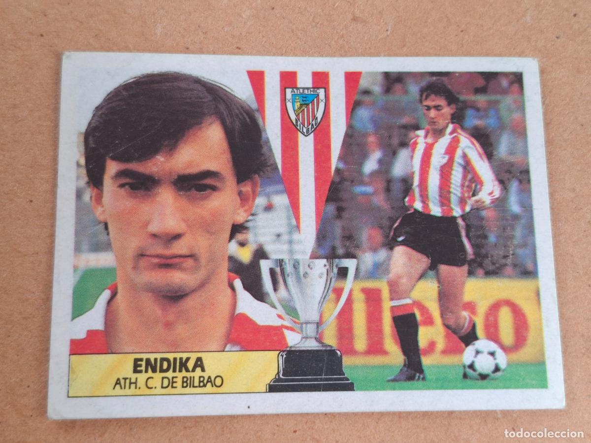 Coleccionismo cromos antiguos: ESTE 87 88 1987 1988 - ENDIKA ( BAJA ) - ATH. BILBAO ( NUNCA PEGADO ) CA