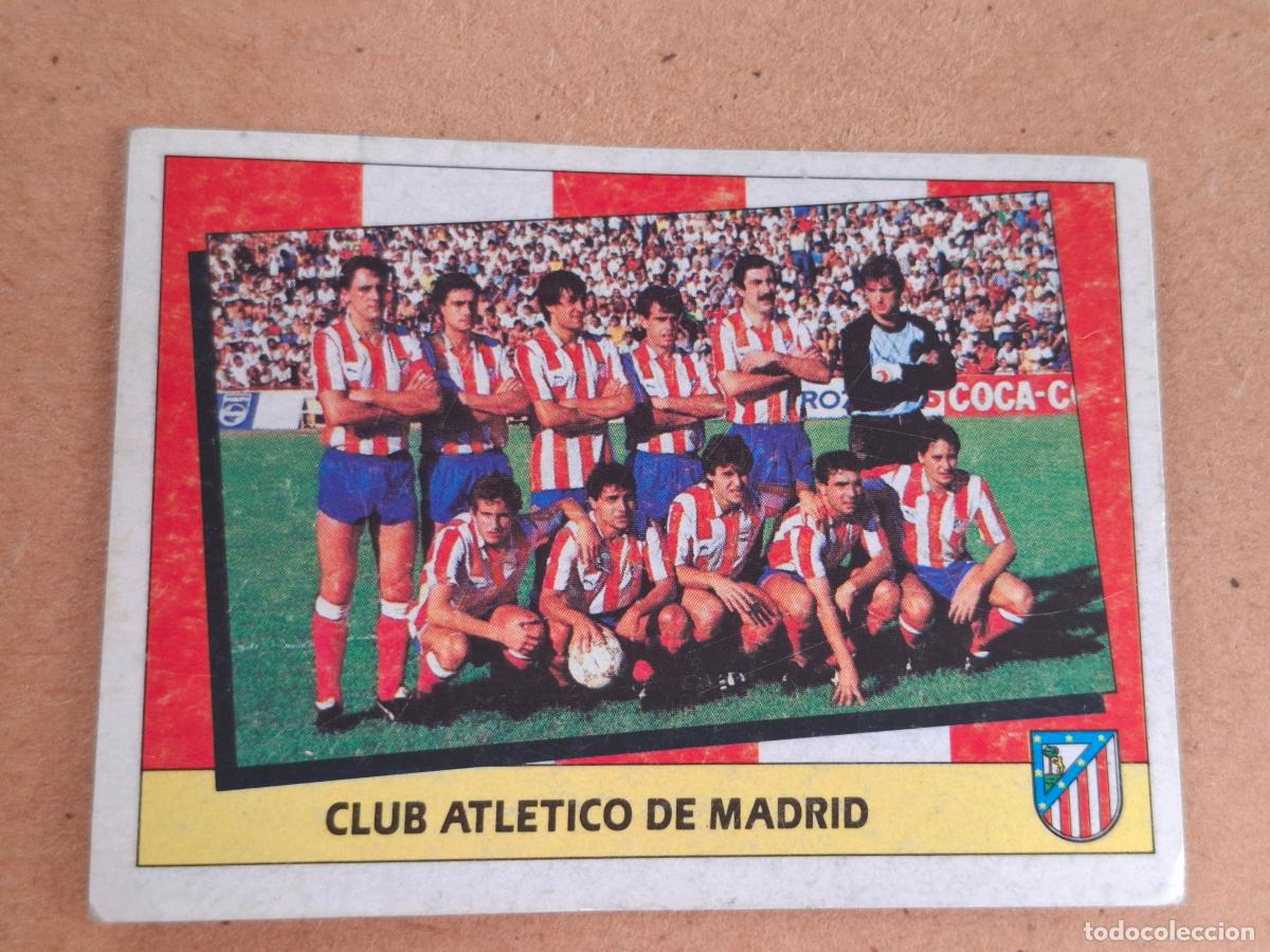 Coleccionismo cromos antiguos: ESTE 87 88 1987 1988 - EQUIPO ATL&Eacute;TICO DE MADRID ( NUNCA PEGADO ) CA