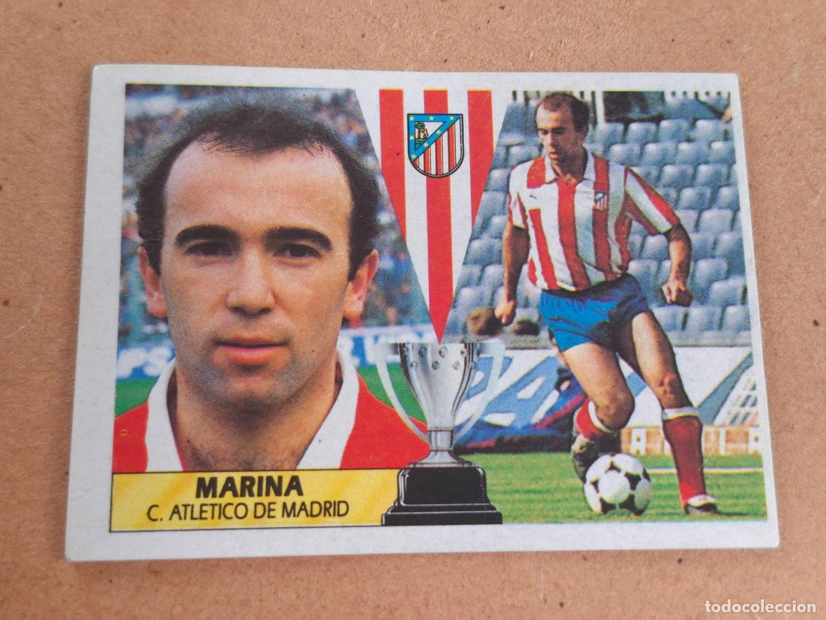 Coleccionismo cromos antiguos: ESTE 87 88 1987 1988 - MARINA - ATL&Eacute;TICO DE MADRID ( NUNCA PEGADO ) CA