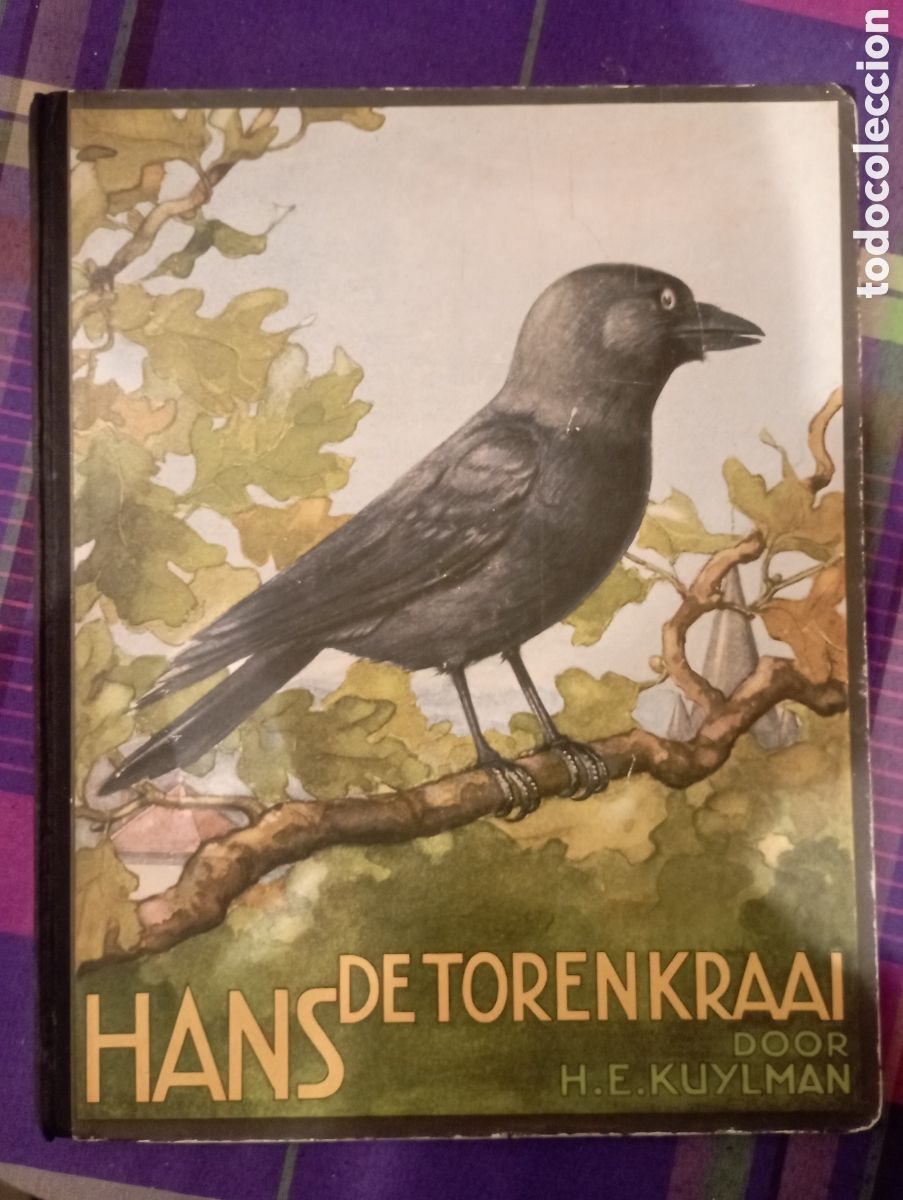Coleccionismo cromos antiguos: Album cromos Verkade &rdquo;Hans, el cuervo de la torre&rdquo; 1935 completo