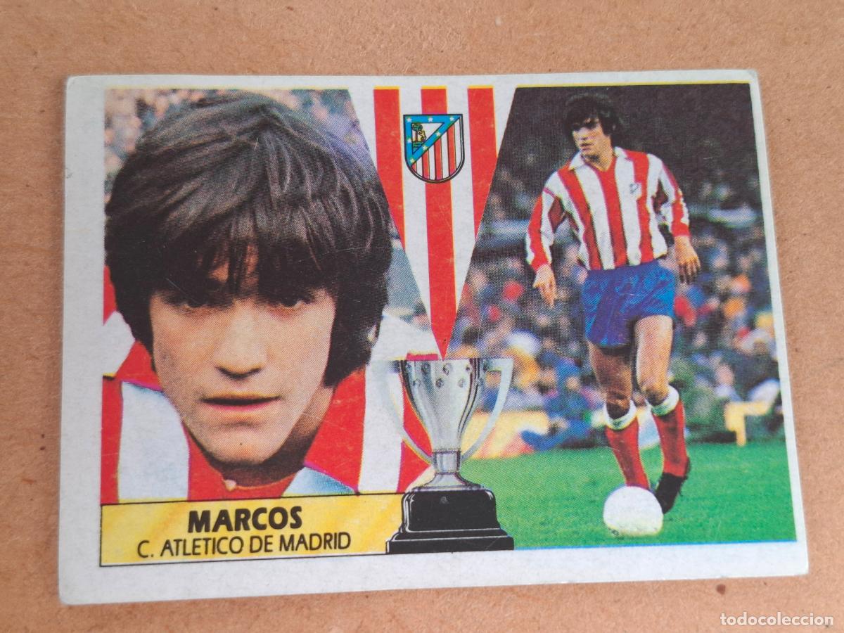 Coleccionismo cromos antiguos: ESTE 87 88 1987 1988 - MARCOS - ATL&Eacute;TICO DE MADRID ( NUNCA PEGADO ) CA