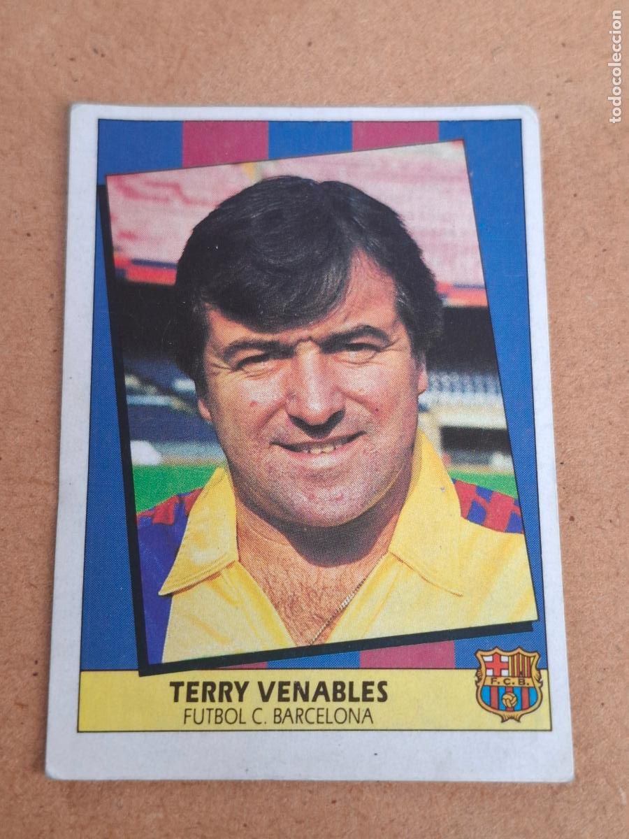 Coleccionismo cromos antiguos: ESTE 87 88 1987 1988 - TERRY VENABLES - FC. BARCELONA ( NUNCA PEGADO ) CA