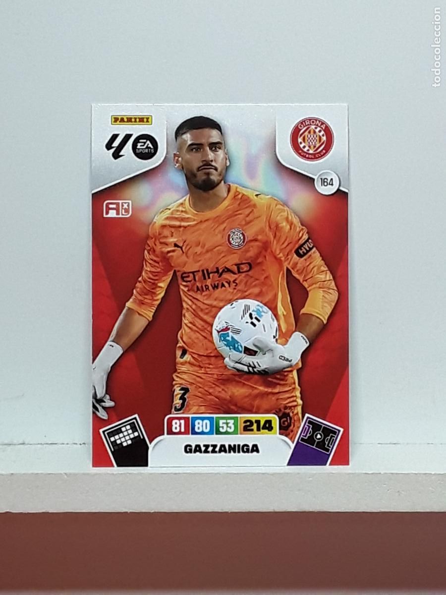 Coleccionismo cromos antiguos: ADRENALYN 2025 2026 25 26 ALBUM PANINI LIGA N 164 GIRONA GAZZANIGA