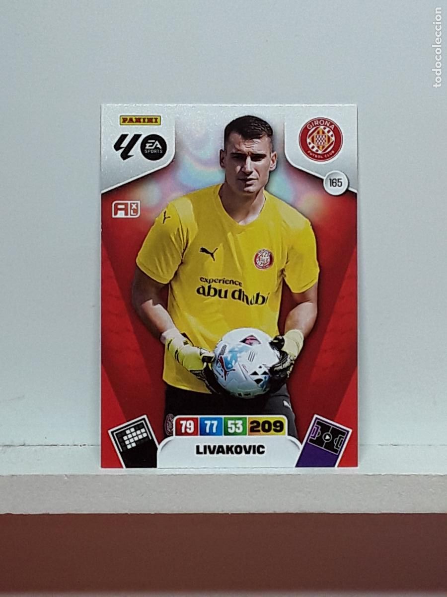 Coleccionismo cromos antiguos: ADRENALYN 2025 2026 25 26 ALBUM PANINI LIGA N 165 GIRONA LIVAKOVIC