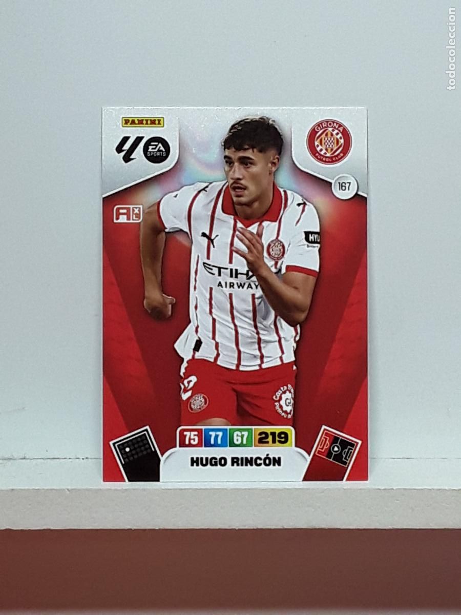 Coleccionismo cromos antiguos: ADRENALYN 2025 2026 25 26 ALBUM PANINI LIGA N 167 GIRONA HUGO RINCON